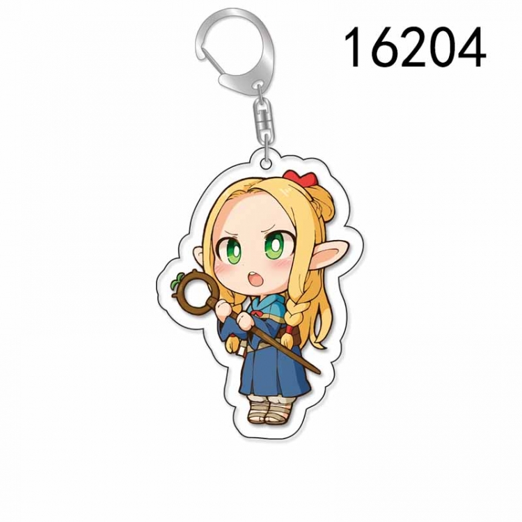 Delicious in Dungeon Anime Acrylic Keychain Charm price for 5 pcs