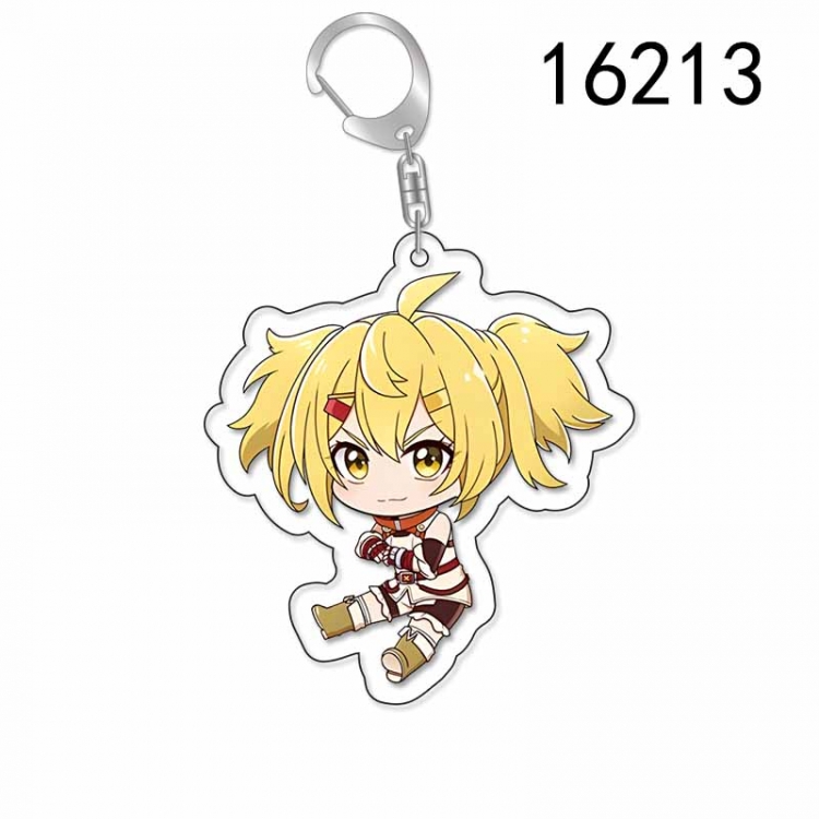 Shangri La explores new territories Anime Acrylic Keychain Charm price for 5 pcs