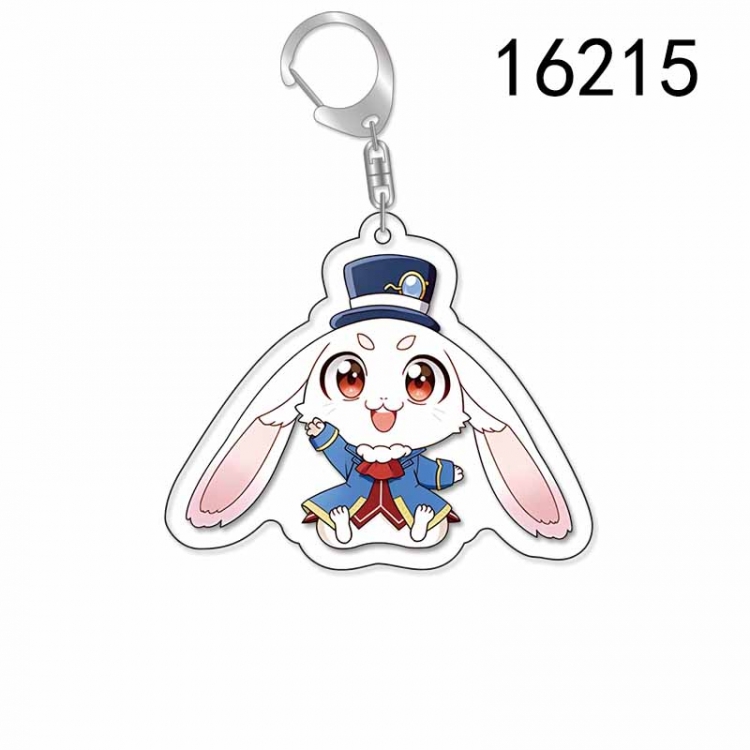 Shangri La explores new territories Anime Acrylic Keychain Charm price for 5 pcs