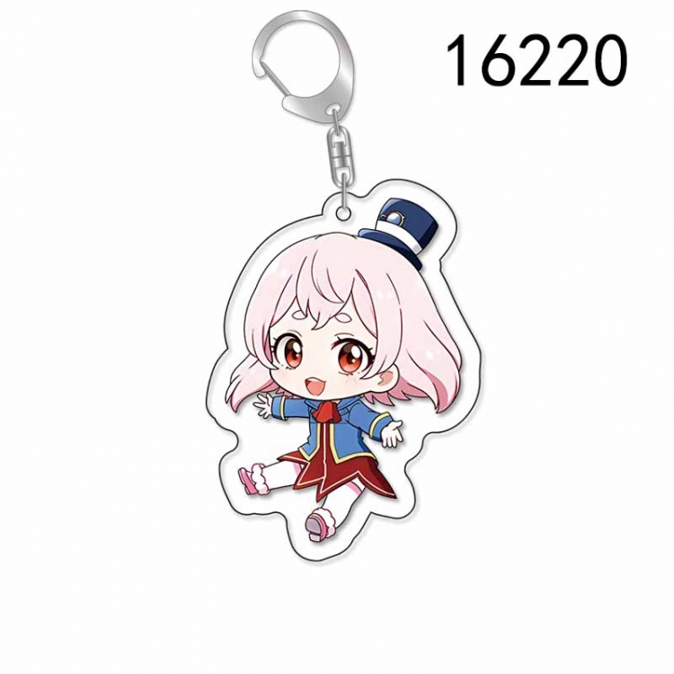 Shangri La explores new territories Anime Acrylic Keychain Charm price for 5 pcs