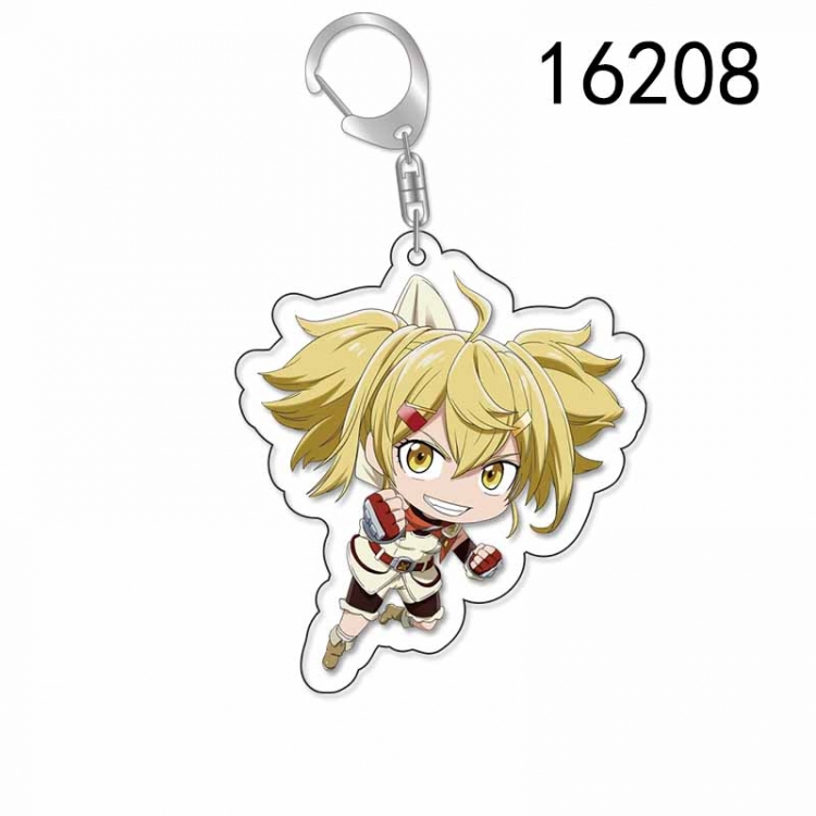 Shangri La explores new territories Anime Acrylic Keychain Charm price for 5 pcs