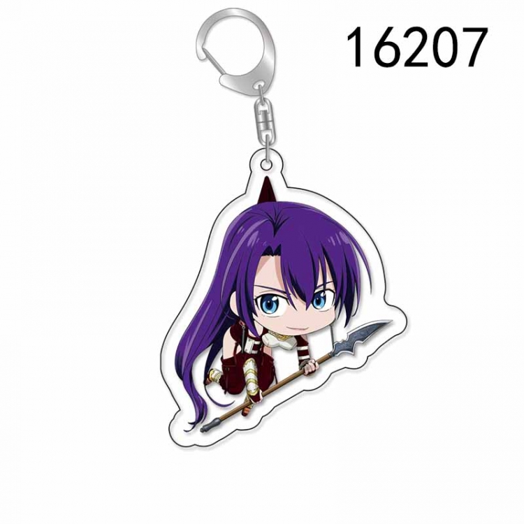 Shangri La explores new territories Anime Acrylic Keychain Charm price for 5 pcs