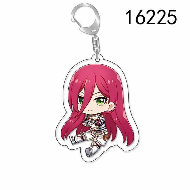 Shangri La explores new territories Anime Acrylic Keychain Charm price for 5 pcs