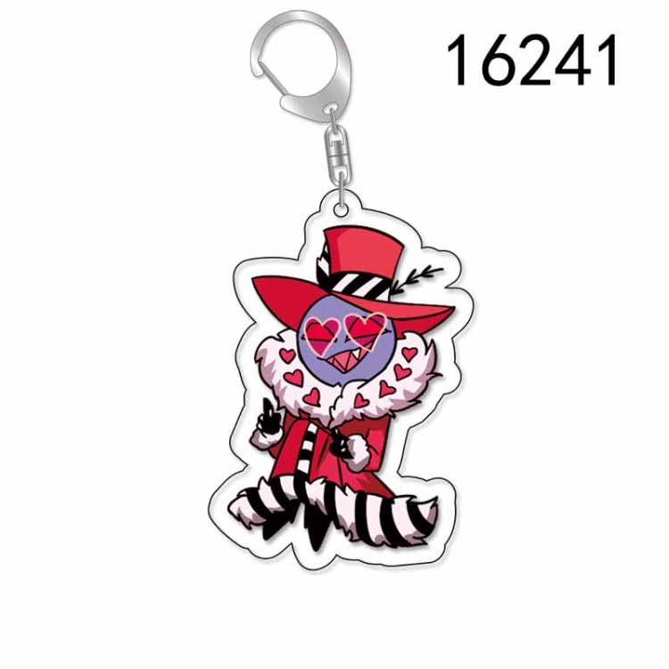 Hazbin Hotel Anime Acrylic Keychain Charm price for 5 pcs