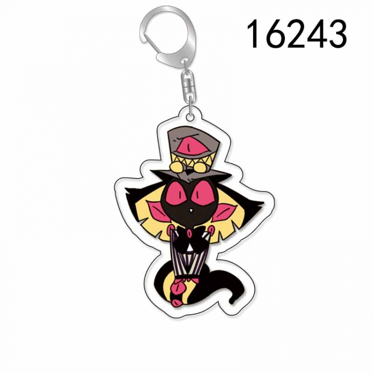 Hazbin Hotel Anime Acrylic Keychain Charm price for 5 pcs