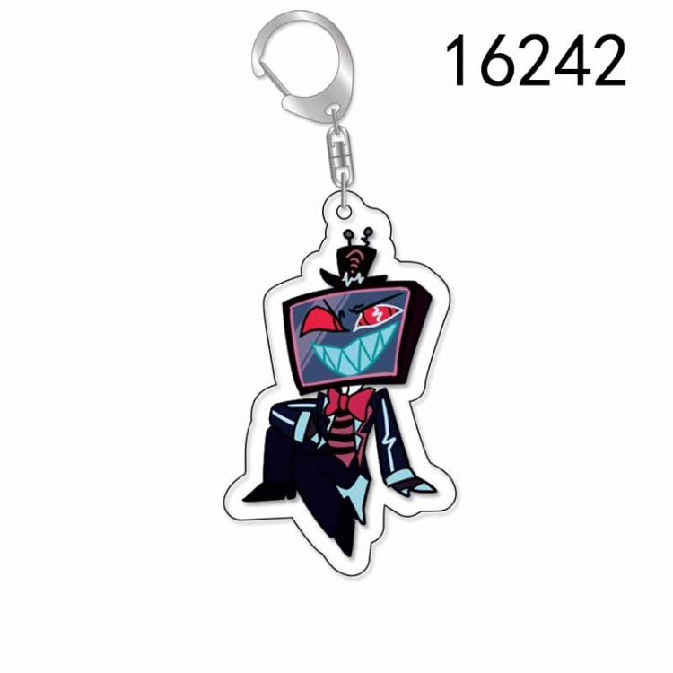 Hazbin Hotel Anime Acrylic Keychain Charm price for 5 pcs