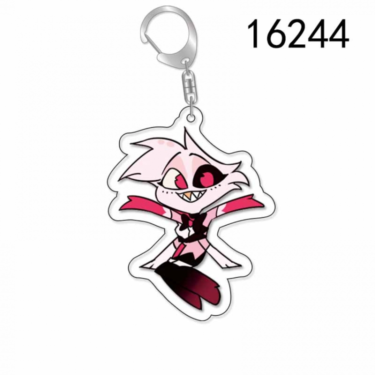 Hazbin Hotel Anime Acrylic Keychain Charm price for 5 pcs