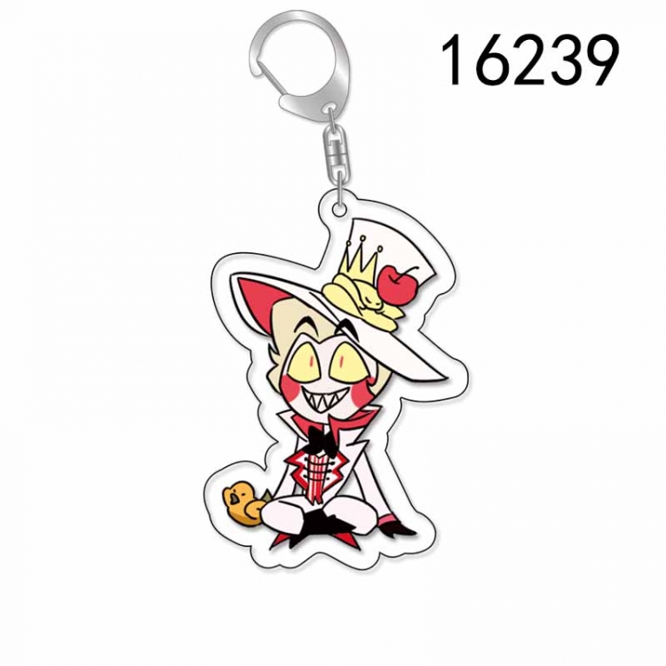 Hazbin Hotel Anime Acrylic Keychain Charm price for 5 pcs