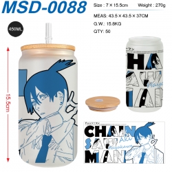 Chainsawman Anime frosted glas...