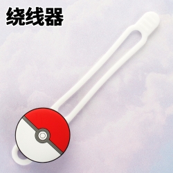  Pokemon Mobile phone computer data cable headphone winding device cable tie hub 10.5x3cm 5G price for 10 pcs