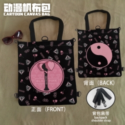 BLAKC PINK Anime Canvas Bag Sh...