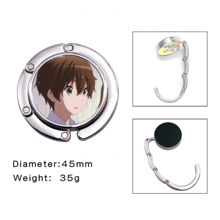 Chuunibyou Demo Koi Ga Shitai Anime folding bag hanger table edge bag hook 45mm