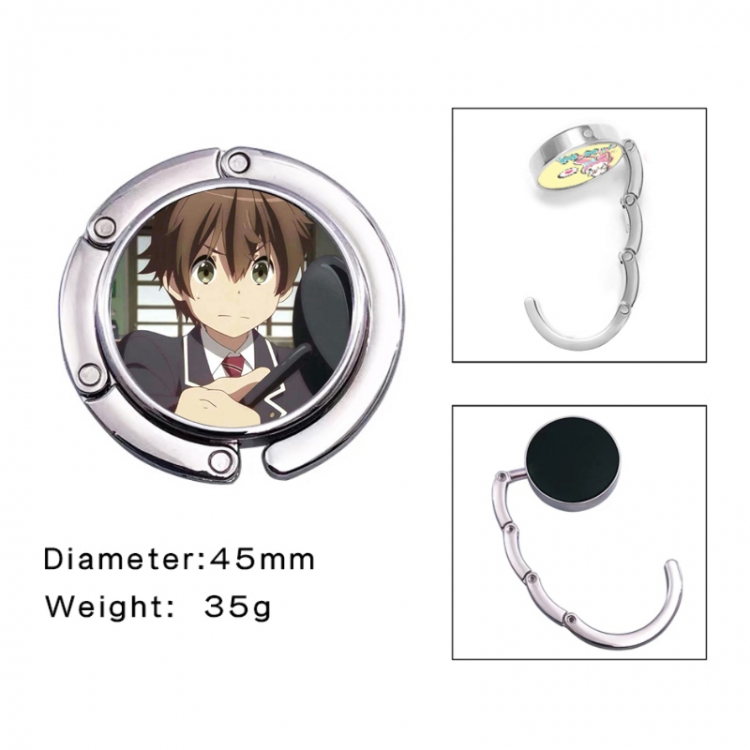 Chuunibyou Demo Koi Ga Shitai Anime folding bag hanger table edge bag hook 45mm