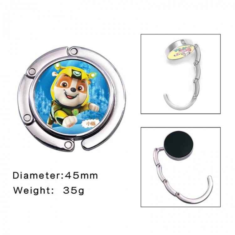 PAW Patrol Anime folding bag hanger table edge bag hook 45mm