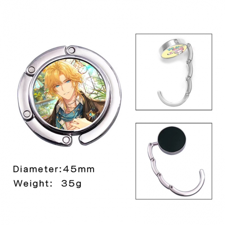 For All Time Anime folding bag hanger table edge bag hook 45mm