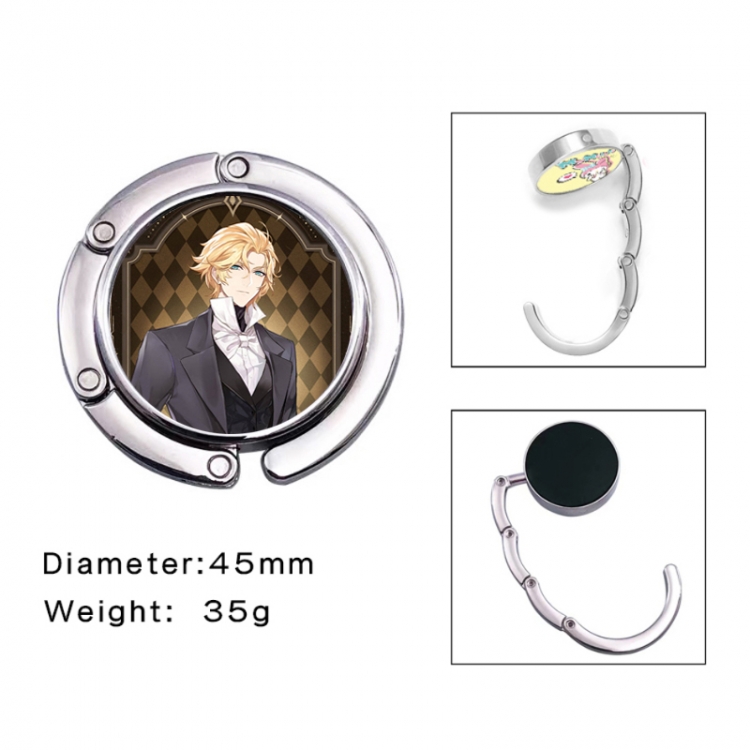 For All Time Anime folding bag hanger table edge bag hook 45mm