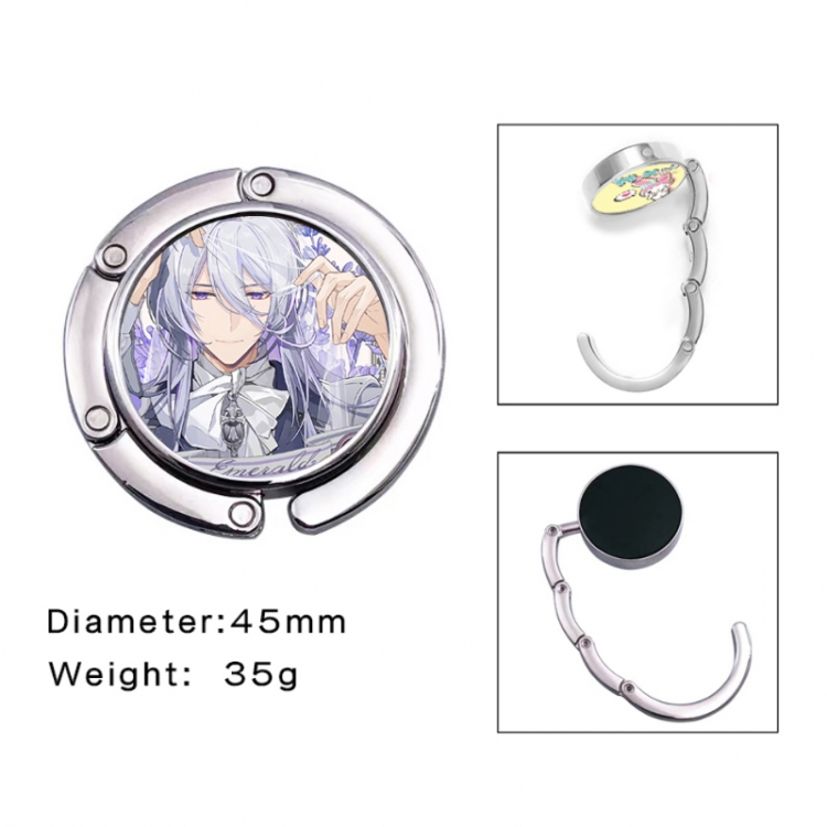 For All Time Anime folding bag hanger table edge bag hook 45mm