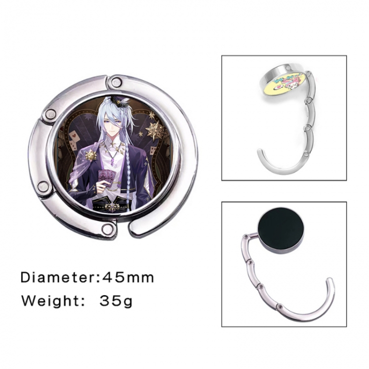 For All Time Anime folding bag hanger table edge bag hook 45mm