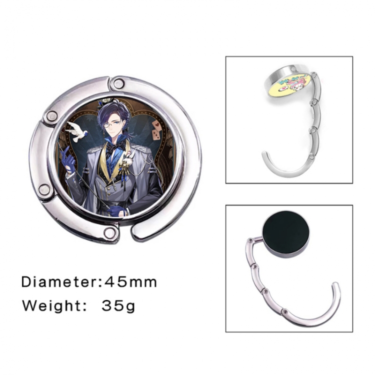 For All Time Anime folding bag hanger table edge bag hook 45mm