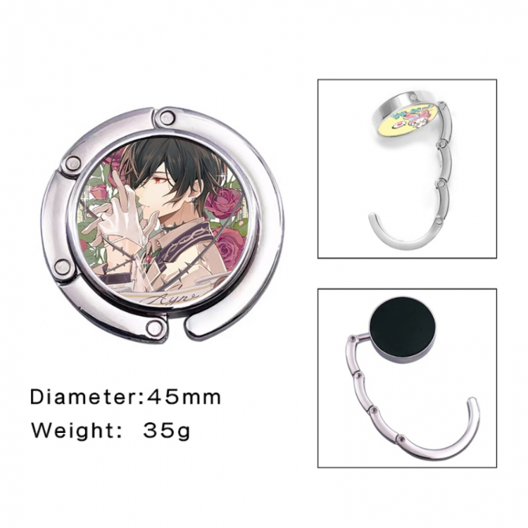 For All Time Anime folding bag hanger table edge bag hook 45mm