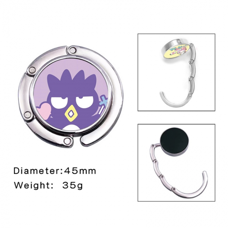 sanrio Anime folding bag hanger table edge bag hook 45mm