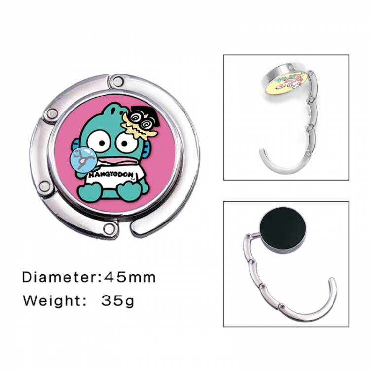 sanrio Anime folding bag hanger table edge bag hook 45mm