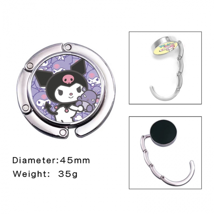 sanrio Anime folding bag hanger table edge bag hook 45mm