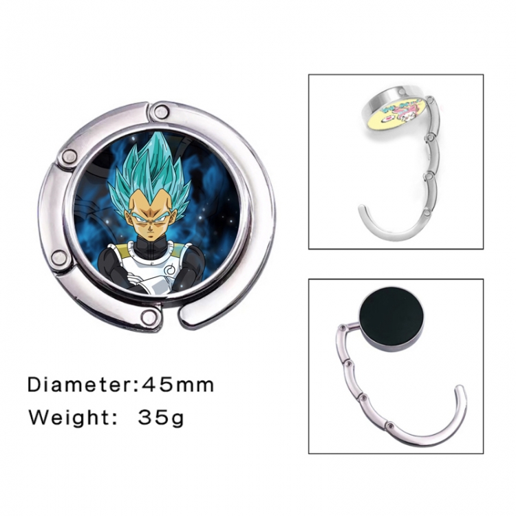 DRAGON BALL Anime folding bag hanger table edge bag hook 45mm