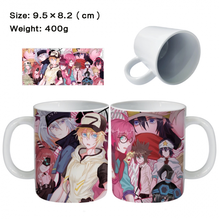 AOTU Anime peripheral ceramic cup tea cup drinking cup 9.5X8.2cm