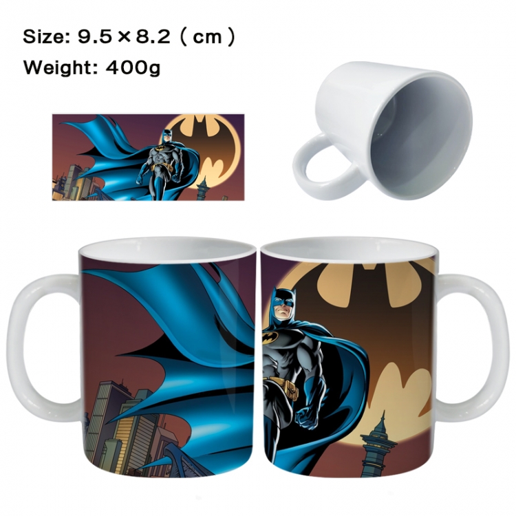 Batman Anime peripheral ceramic cup tea cup drinking cup 9.5X8.2cm