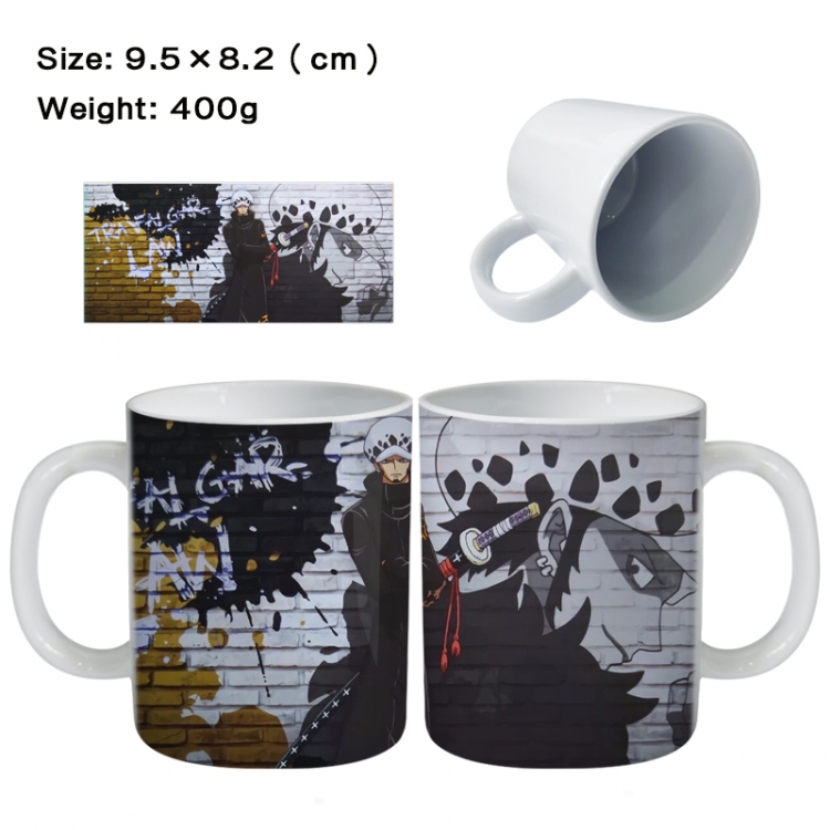 One Piece Anime peripheral ceramic cup tea cup drinking cup 9.5X8.2cm