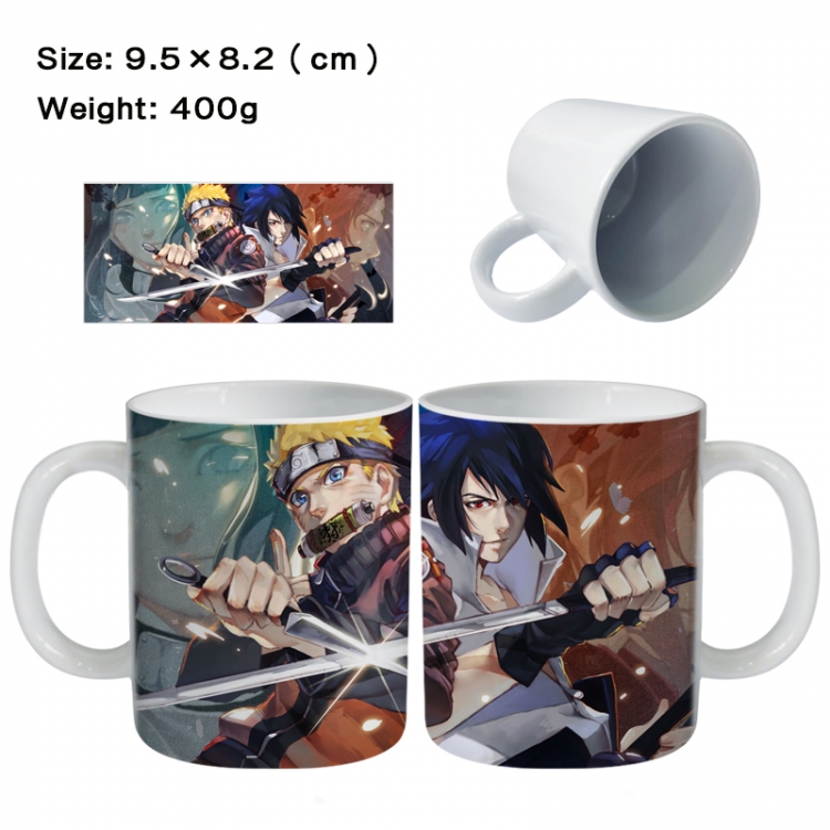 Naruto Anime peripheral ceramic cup tea cup drinking cup 9.5X8.2cm