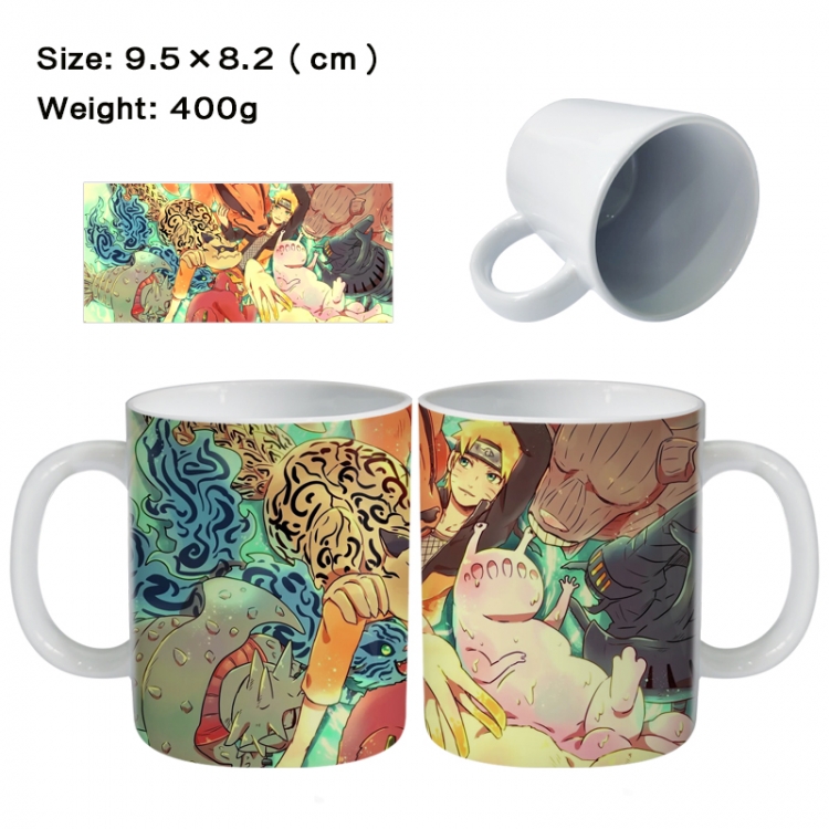 Naruto Anime peripheral ceramic cup tea cup drinking cup 9.5X8.2cm