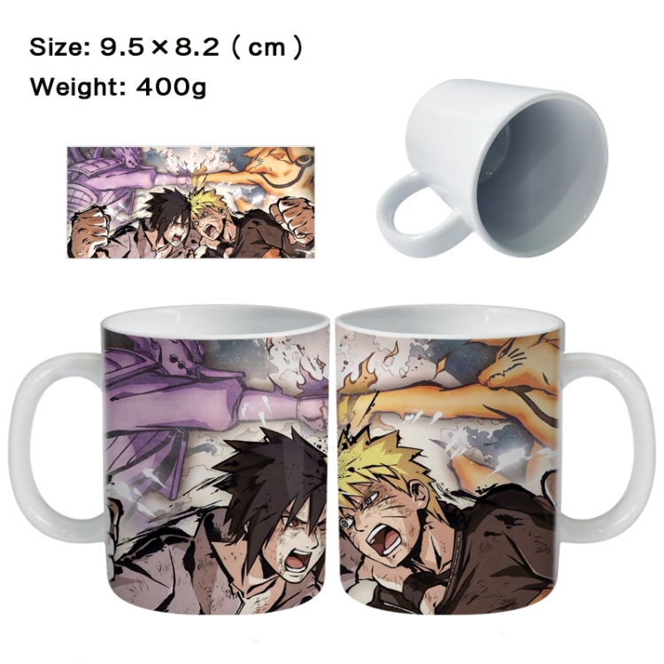 Naruto Anime peripheral ceramic cup tea cup drinking cup 9.5X8.2cm