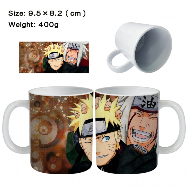 Naruto Anime peripheral ceramic cup tea cup drinking cup 9.5X8.2cm