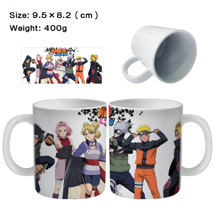 Naruto Anime peripheral ceramic cup tea cup drinking cup 9.5X8.2cm