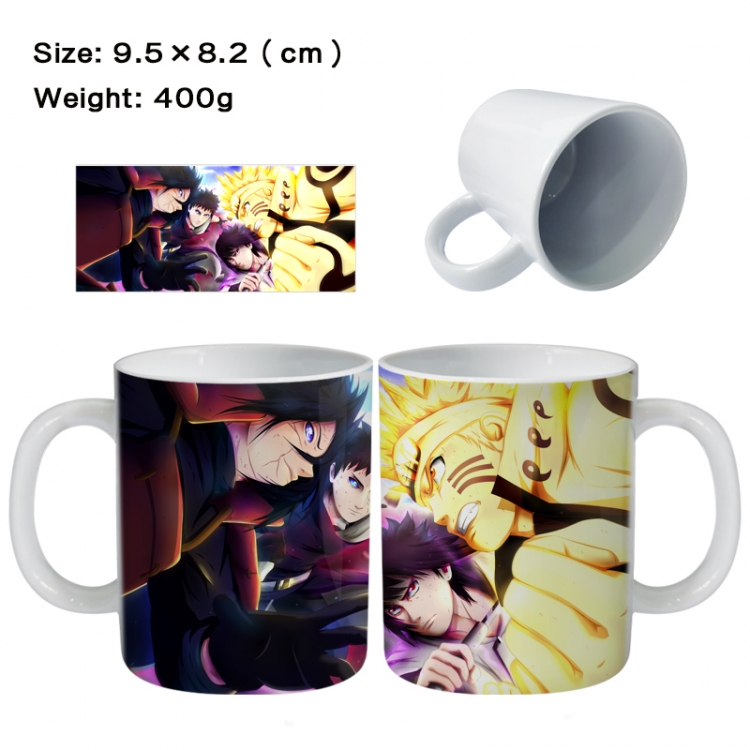 Naruto Anime peripheral ceramic cup tea cup drinking cup 9.5X8.2cm