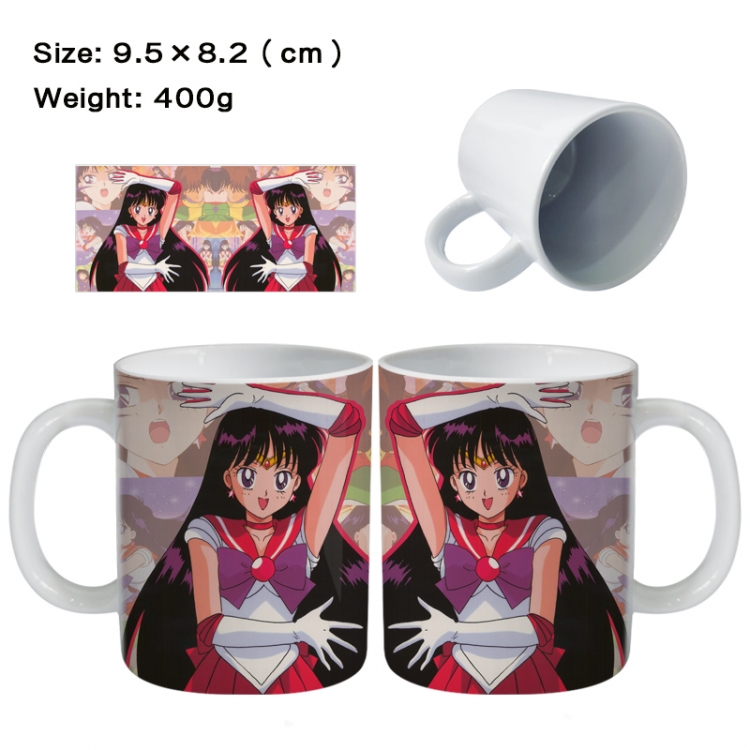 sailormoon Anime peripheral ceramic cup tea cup drinking cup 9.5X8.2cm