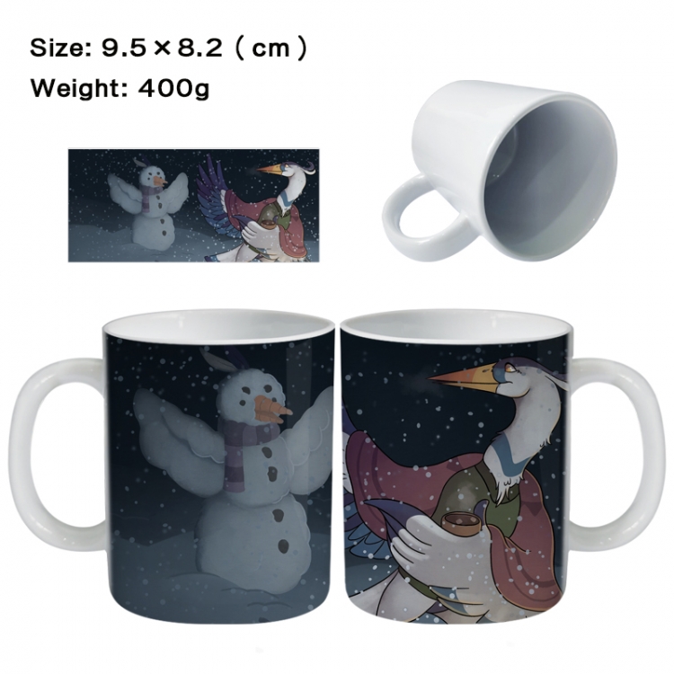 The Boy and the Heron Anime peripheral ceramic cup tea cup drinking cup 9.5X8.2cm