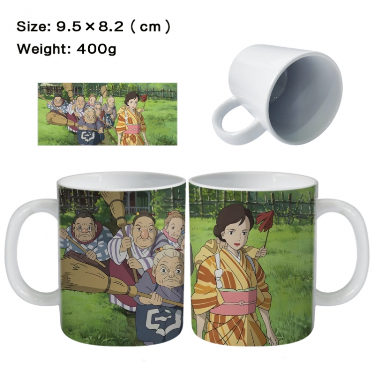 The Boy and the Heron Anime peripheral ceramic cup tea cup drinking cup 9.5X8.2cm