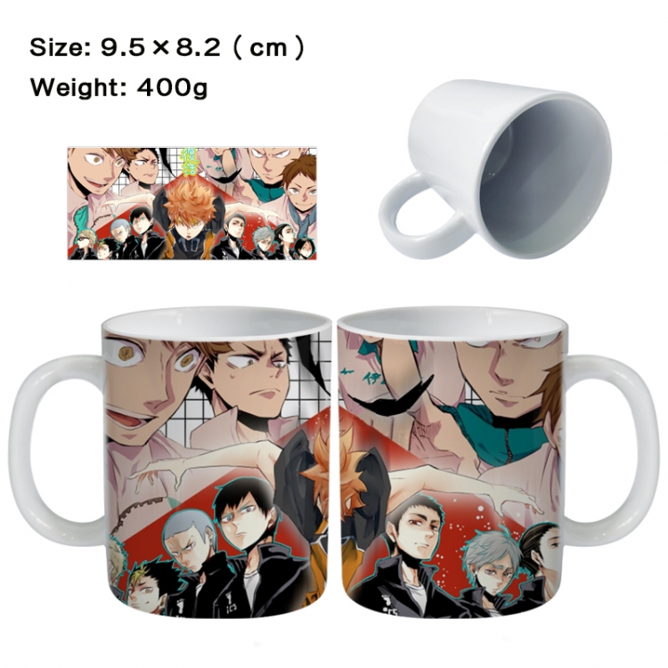 Haikyuu!! Anime peripheral ceramic cup tea cup drinking cup 9.5X8.2cm