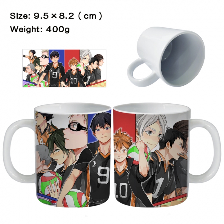 Haikyuu!! Anime peripheral ceramic cup tea cup drinking cup 9.5X8.2cm