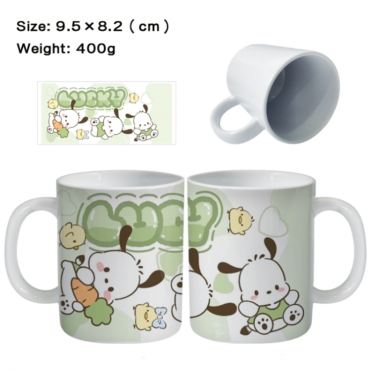 sanrio Anime peripheral ceramic cup tea cup drinking cup 9.5X8.2cm