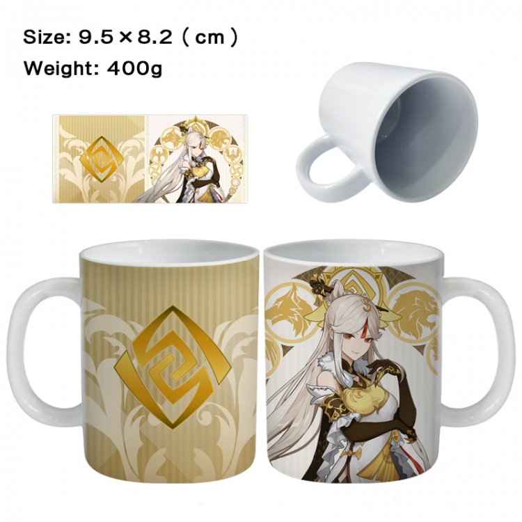 Genshin Impact Anime peripheral ceramic cup tea cup drinking cup 9.5X8.2cm