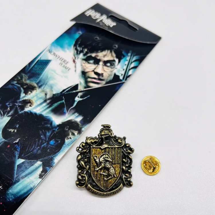 Harry Potter Anime peripheral metal large badge price for 5 pcs B