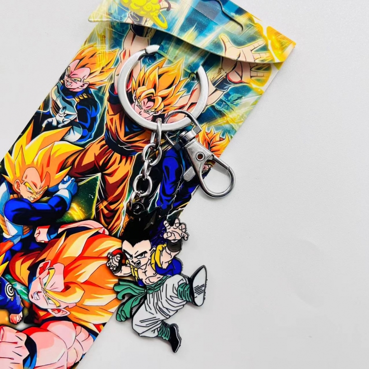 DRAGON BALL Anime peripheral large colored character keychain  price for 5 pcs