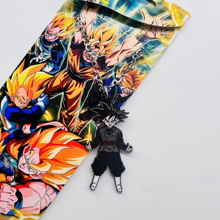 DRAGON BALL Anime Surrounding Large Colored Character Necklace Pendant price for 5 pcs