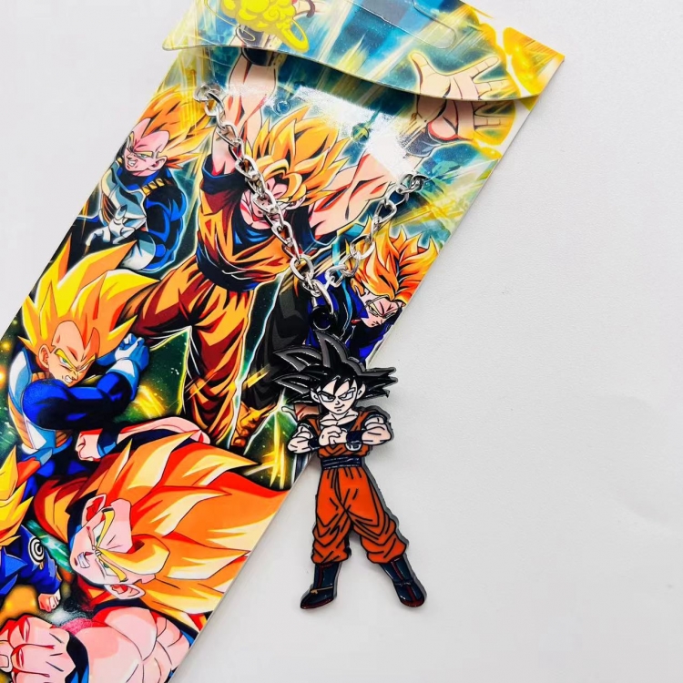 DRAGON BALL Anime Surrounding Large Colored Character Necklace Pendant price for 5 pcs