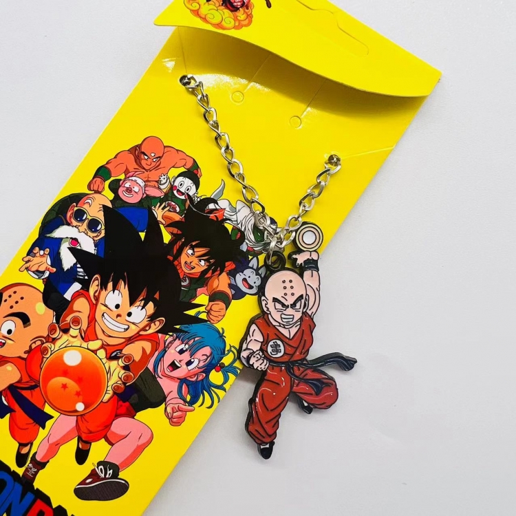 DRAGON BALL Anime Surrounding Large Colored Character Necklace Pendant price for 5 pcs