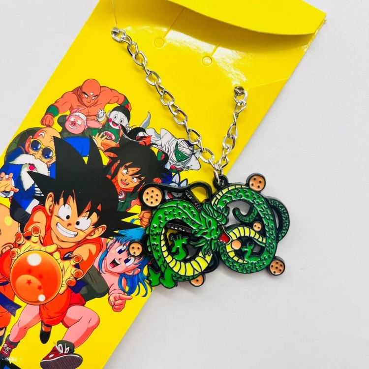 DRAGON BALL Anime Surrounding Large Colored Character Necklace Pendant price for 5 pcs